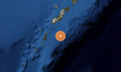 441 km SSW of Petropavlovsk-Kamchatsky, Russia