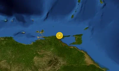 67 km E of Carúpano, Venezuela