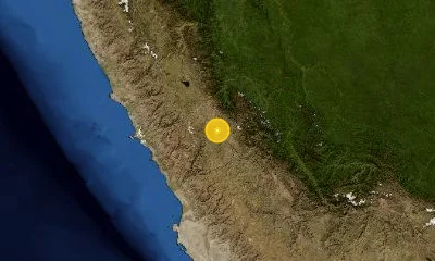 33 km WNW of Huancayo, Peru