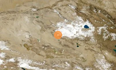 332 km SW of Jiayuguan, China