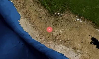 176 km SSE of Ayacucho, Peru