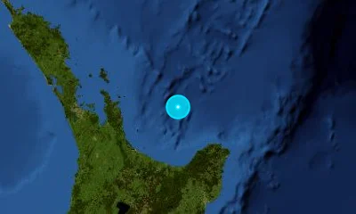 136 km NE of Tauranga, New Zealand