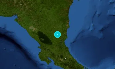 185 km E of Masaya, Nicaragua