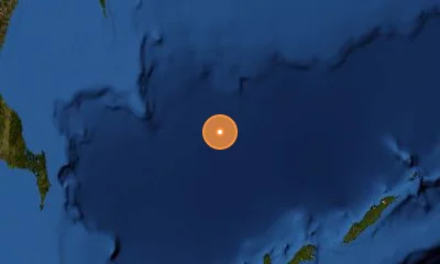 323 km E of Yuzhno-Sakhalinsk, Russia