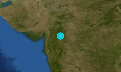 85 km ESE of Bilimora, India