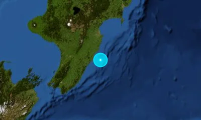 189 km ENE of Lower Hutt, New Zealand