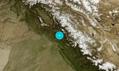 65 km NNE of Pathānkot, India