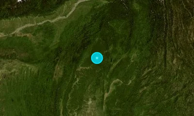 181 km ENE of Imphāl, India