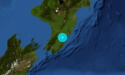 119 km ENE of Wellington, New Zealand