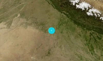 74 km NNW of Gurgaon, India