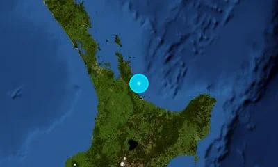 46 km N of Tauranga, New Zealand
