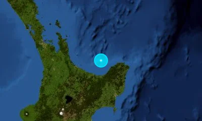 102 km ENE of Tauranga, New Zealand