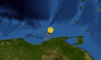 95 km NW of Carúpano, Venezuela