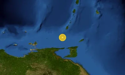 161 km ENE of Carúpano, Venezuela