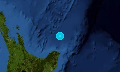 237 km ENE of Tauranga, New Zealand