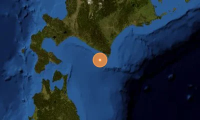 41.85°N, 142.86°E
