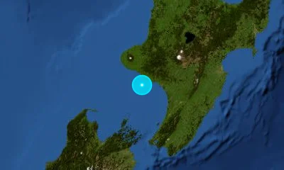 148 km NNW of Lower Hutt, New Zealand