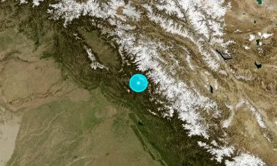 94 km NNE of Pathānkot, India