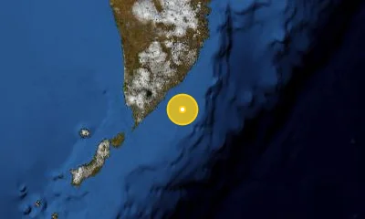211 km SSW of Petropavlovsk-Kamchatsky, Russia