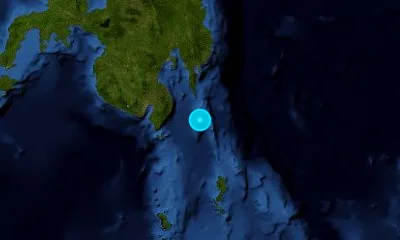132 km ESE of General Santos, Philippines