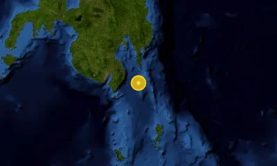 112 km ESE of General Santos, Philippines