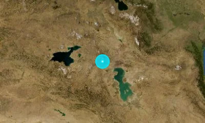35 km WSW of Khowy, Iran