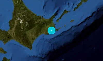57 km ENE of Kushiro, Japan