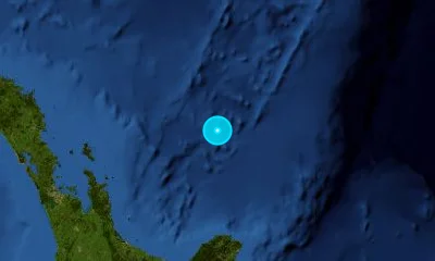 264 km NE of Tauranga, New Zealand