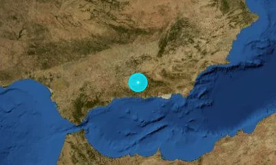 75 km S of Jaén, Spain