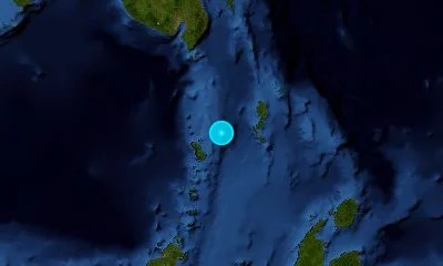 263 km SSE of General Santos, Philippines