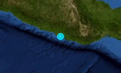 198 km SE of Chilpancingo, Mexico