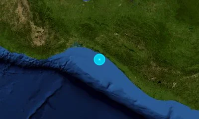 145 km SSW of Tuxtla, Mexico