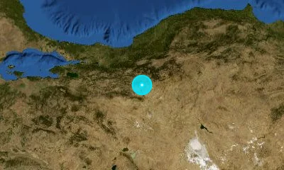 93 km WNW of Batikent, Türkiye