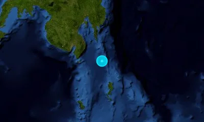 158 km ESE of General Santos, Philippines