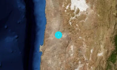 27 km WNW of Calama, Chile