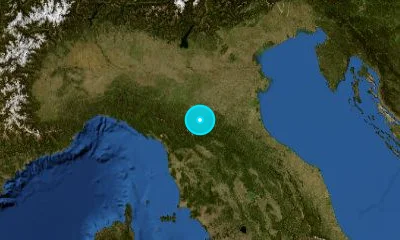 53 km N of Prato, Italy