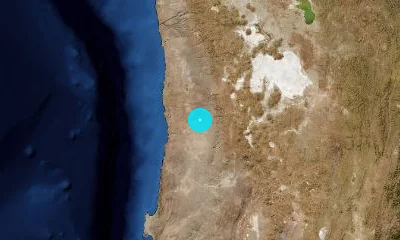 132 km SE of Iquique, Chile