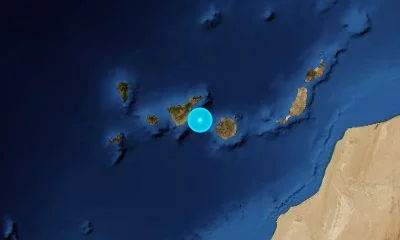 41 km SSE of Santa Cruz de Tenerife, Spain
