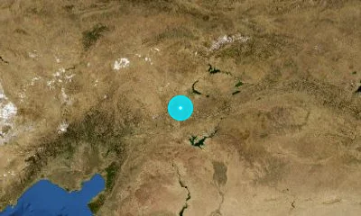 51 km NNW of Adıyaman, Türkiye