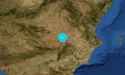 67 km W of Albacete, Spain