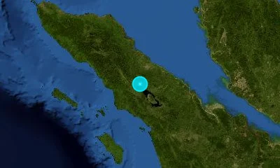 67 km W of Pematangsiantar, Indonesia