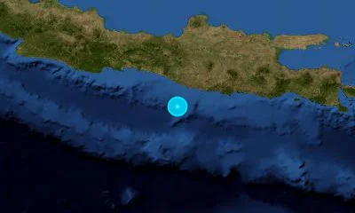 93 km S of Yogyakarta, Indonesia