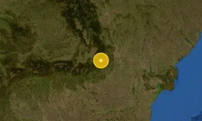 67 km NNW of Buzău, Romania