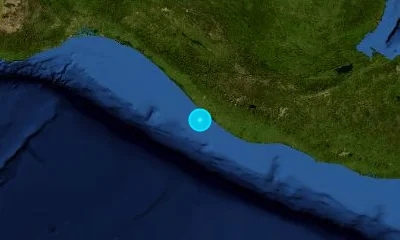 56 km S of Tapachula, Mexico