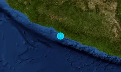 194 km W of Chilpancingo, Mexico