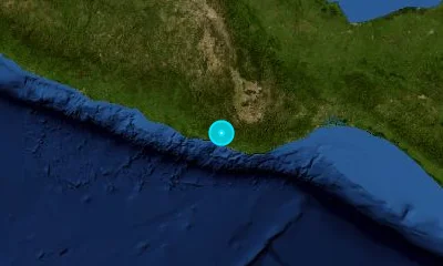 117 km SSW of Oaxaca, Mexico