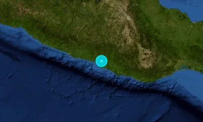 158 km SE of Chilpancingo, Mexico