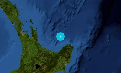 139 km ENE of Tauranga, New Zealand