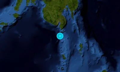 118 km S of General Santos, Philippines