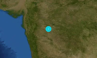 10 km ENE of Ahmadnagar, India